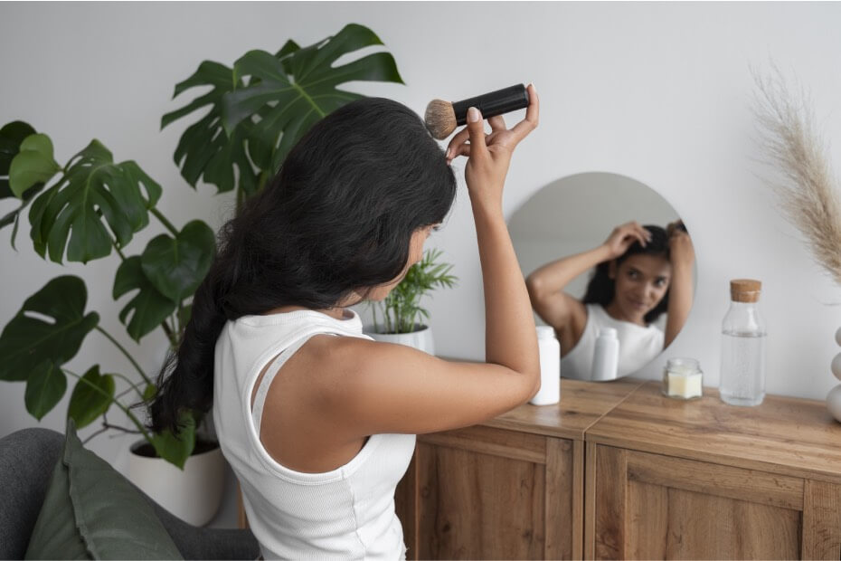 Foriu sabe que fijar el cabello con polvo texturizante siempre es bueno para incrementar la durabilidad de tu peinado.