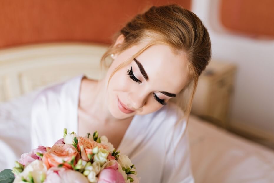 Una coach de Foriu maquilló a esta novia para su boda en Tijuana.