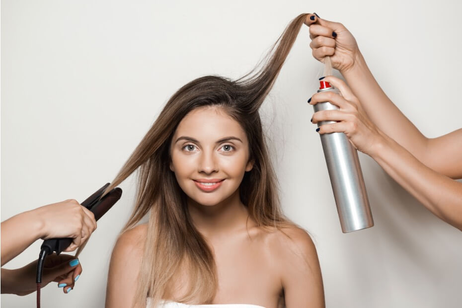 En los servicios de Foriu, siempre se utilizan los mejores productos para que tu peinado te dure toda la noche.