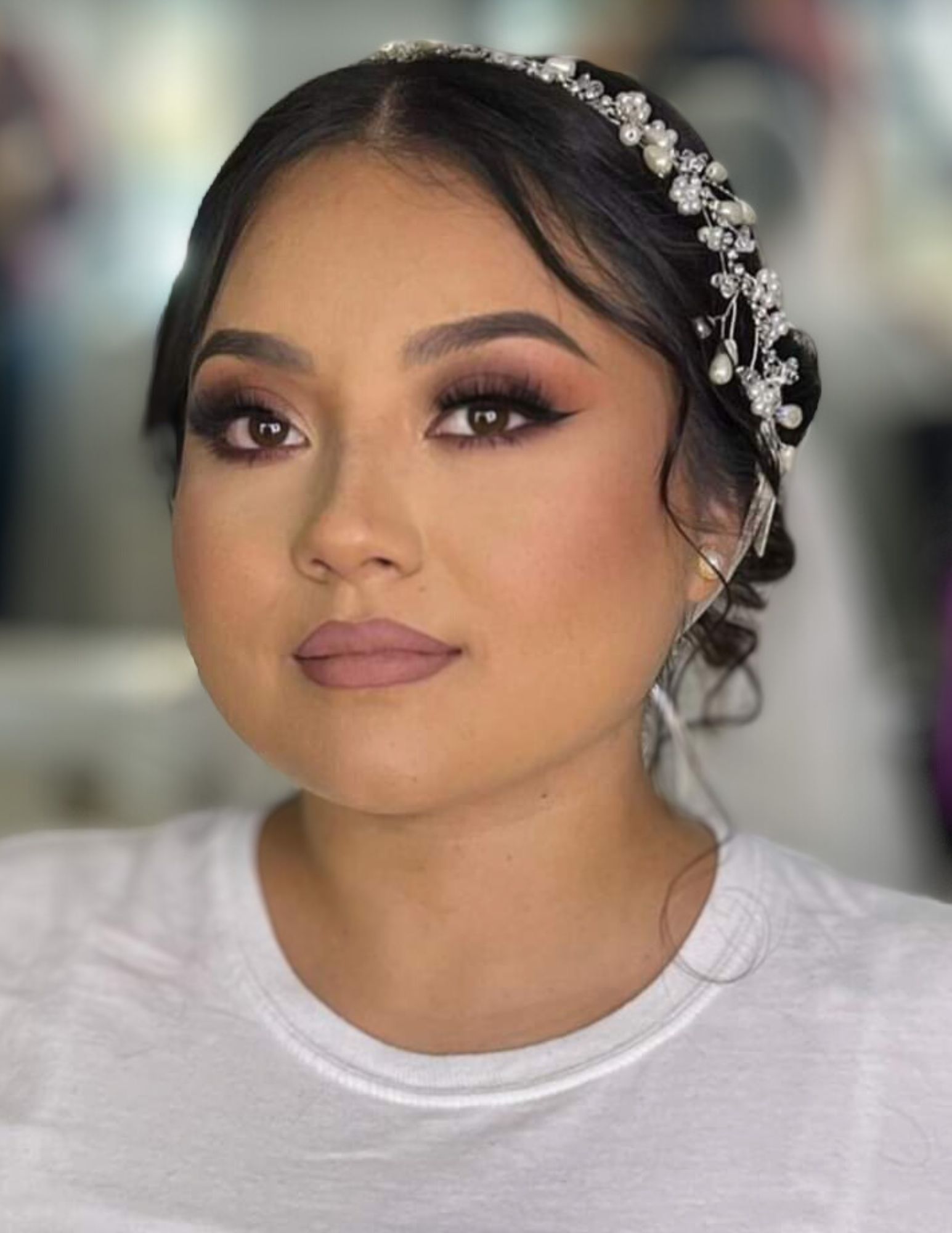 Maquillaje de novia realizado por Montse, Coach Foriu de CDMX