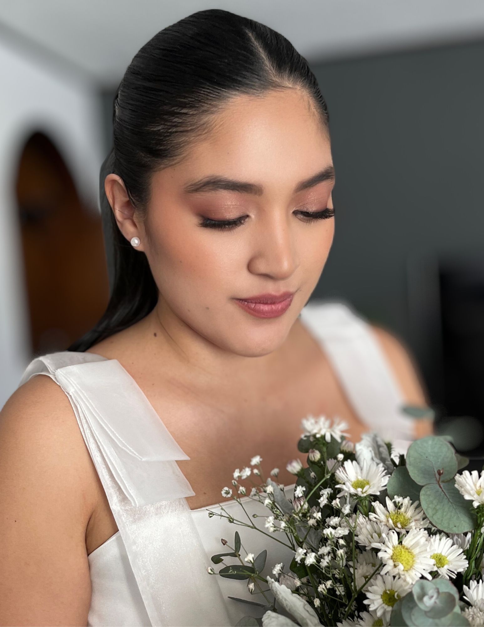 Maquillaje de novia realizado por Brenda, Coach Foriu de CDMX