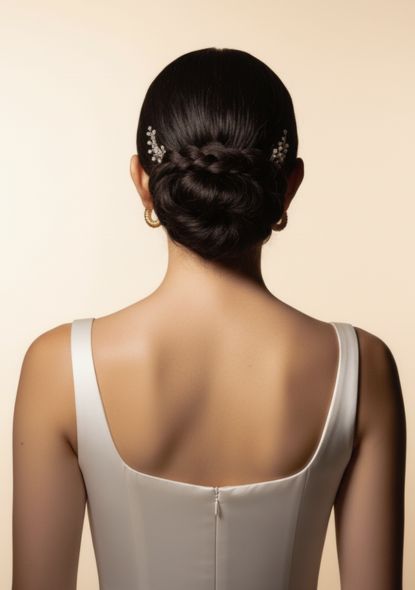 Peinado de novia realizado por Foriu en Bogotá a domicilio