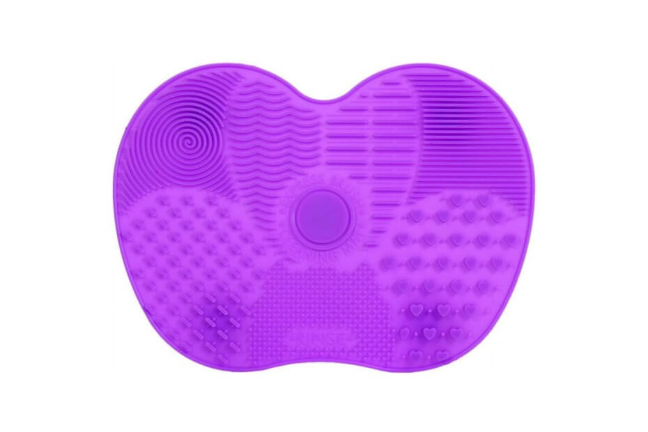 Tapete de limpieza color morado