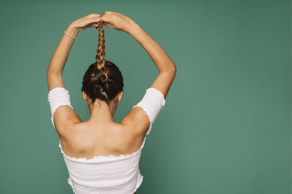 Foriu opina que una trenza es un peinado elegante, rápido y fácil de hacer.