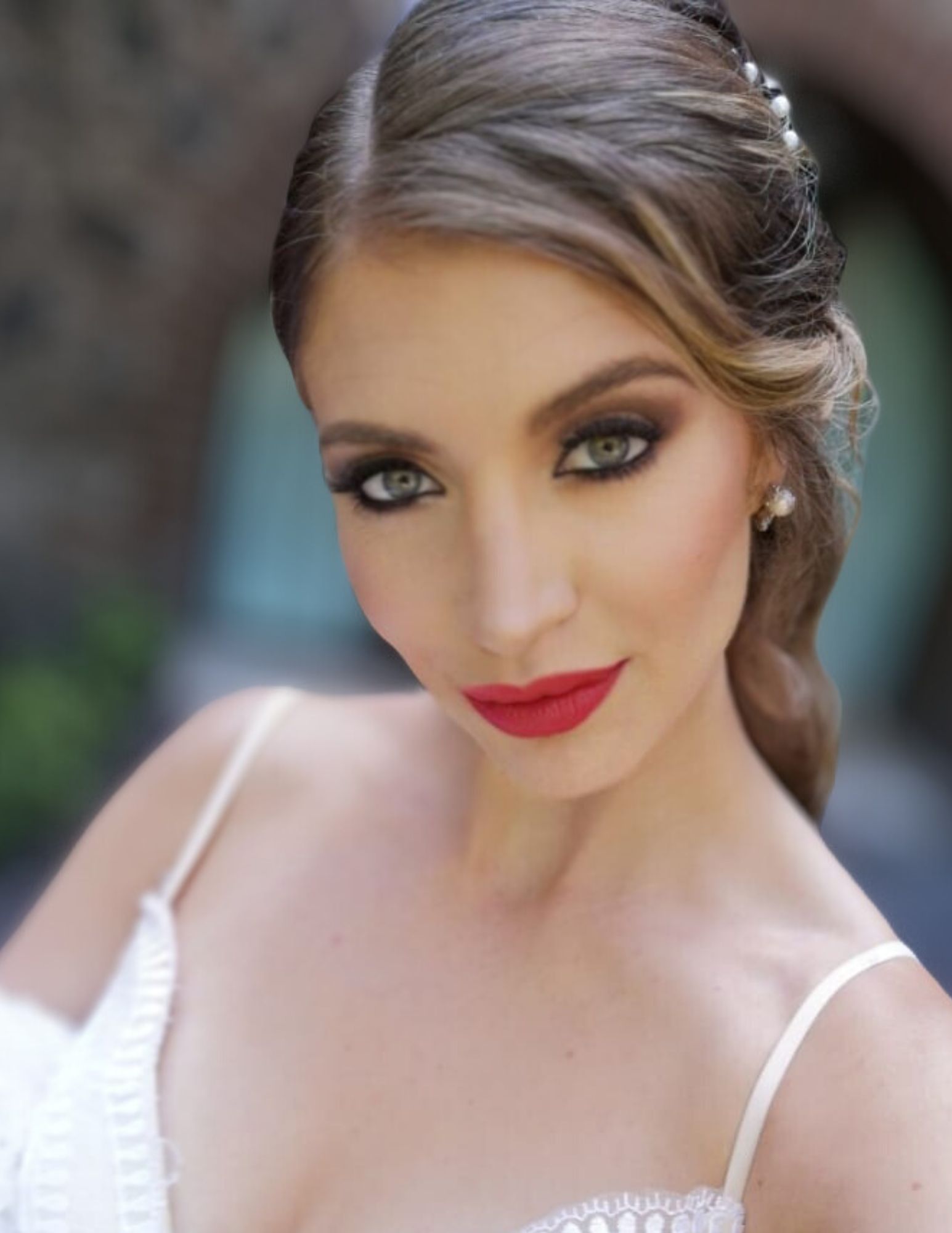 Maquillaje de novia realizado por la coach Daniela de Foriu en Ciudad de México