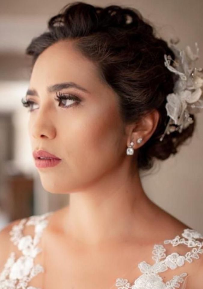 Maquillaje de novia realizado por la coach Violet de Foriu en Cuernavaca