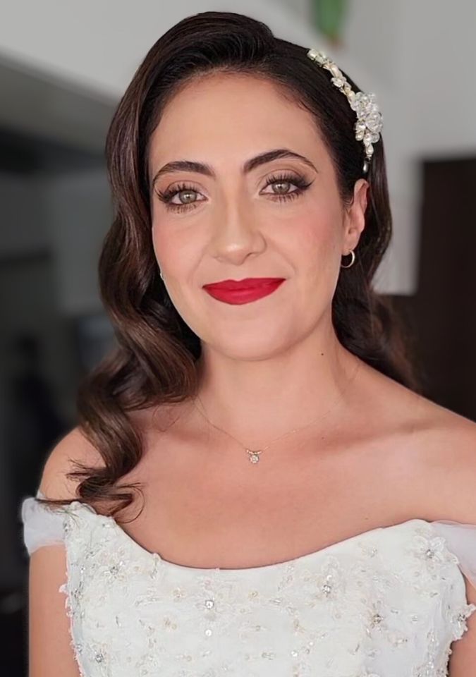 Maquillaje de novia realizado por la coach Vanessa de Foriu en Cuernavaca