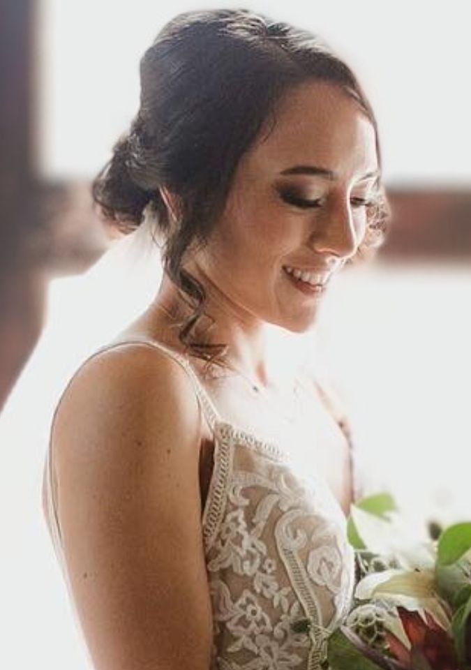 Maquillaje de novia realizado por la coach Itzayana de Foriu en Cuernavaca