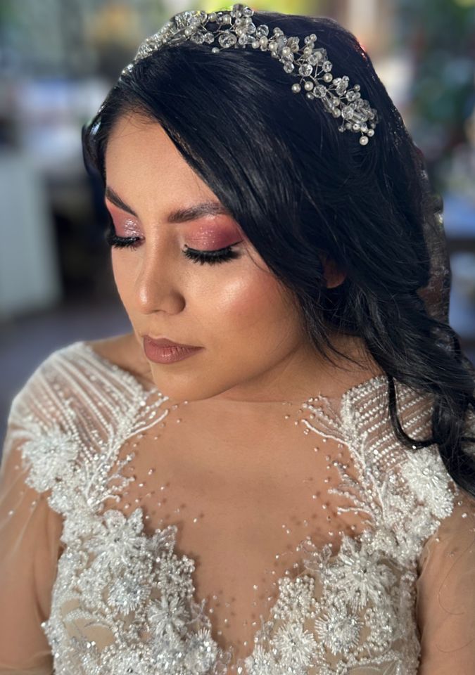 Maquillaje de novia realizado por la coach Mariana de Foriu en Cuernavaca