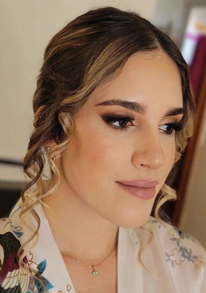 Maquillaje de novia realizado por la coach Vanessa de Foriu en Cuernavaca