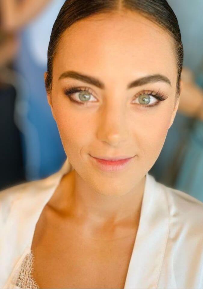 Maquillaje de novia realizado por la coach Ale de Foriu en Monterrey