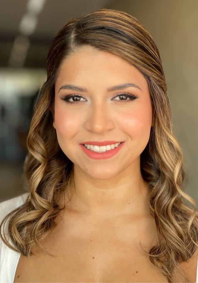 Maquillaje de novia realizado por la coach Karyme de Foriu en Monterrey