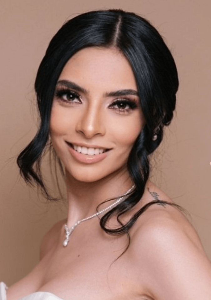 Maquillaje de novia realizado por la coach Gisella de Foriu en Querétaro