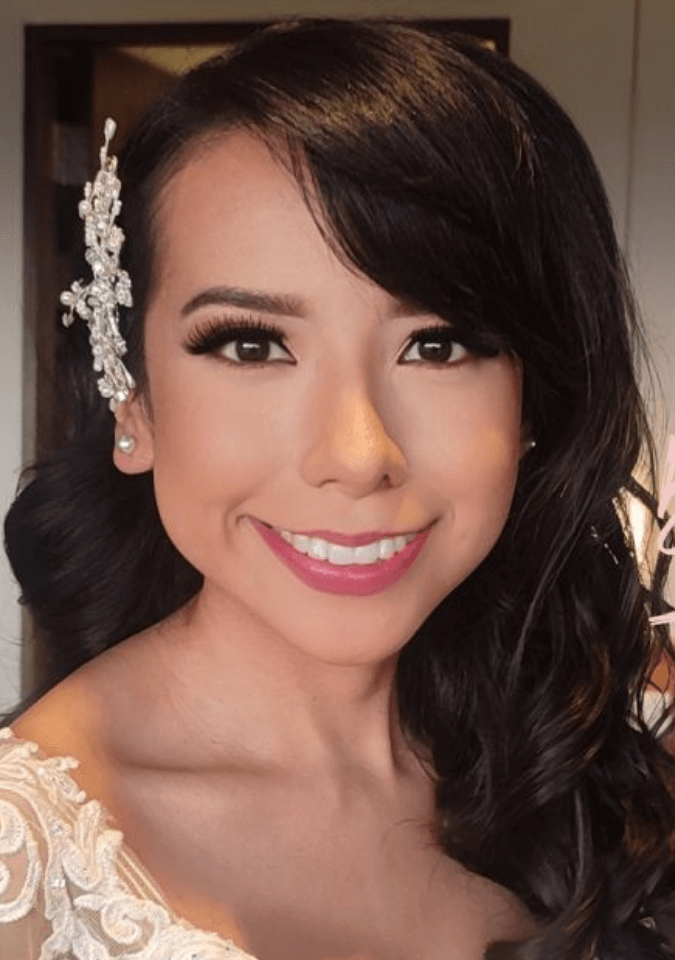 Maquillaje de novia realizado por la coach Gisella de Foriu en Querétaro