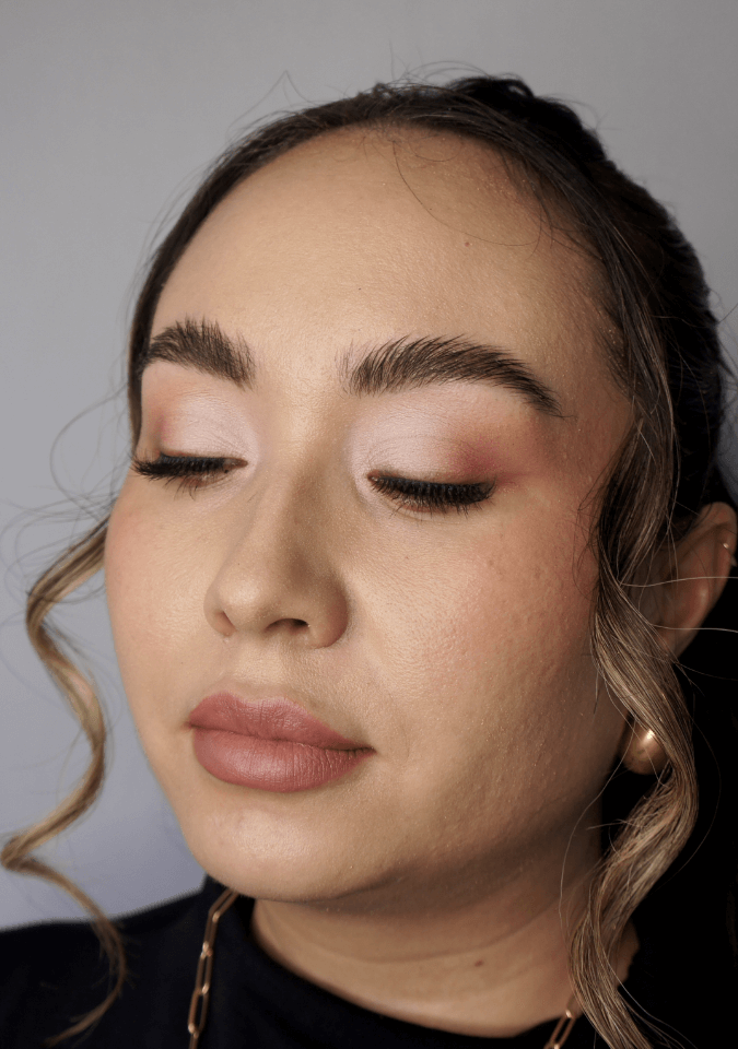 Maquillaje de novia realizado por la coach Hannah de Foriu en Querétaro