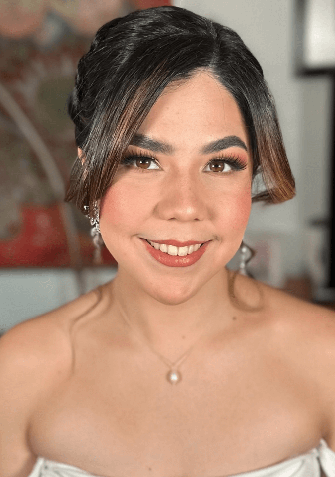 Maquillaje de novia realizado por la coach Gisella de Foriu en Querétaro