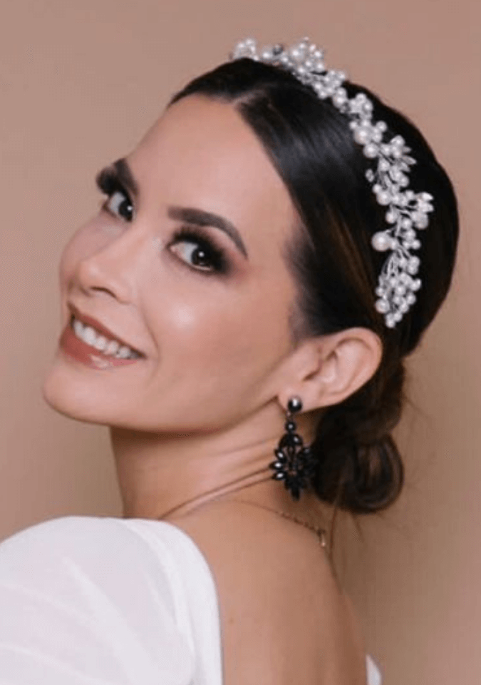 Maquillaje de novia realizado por la coach Alma de Foriu en Querétaro