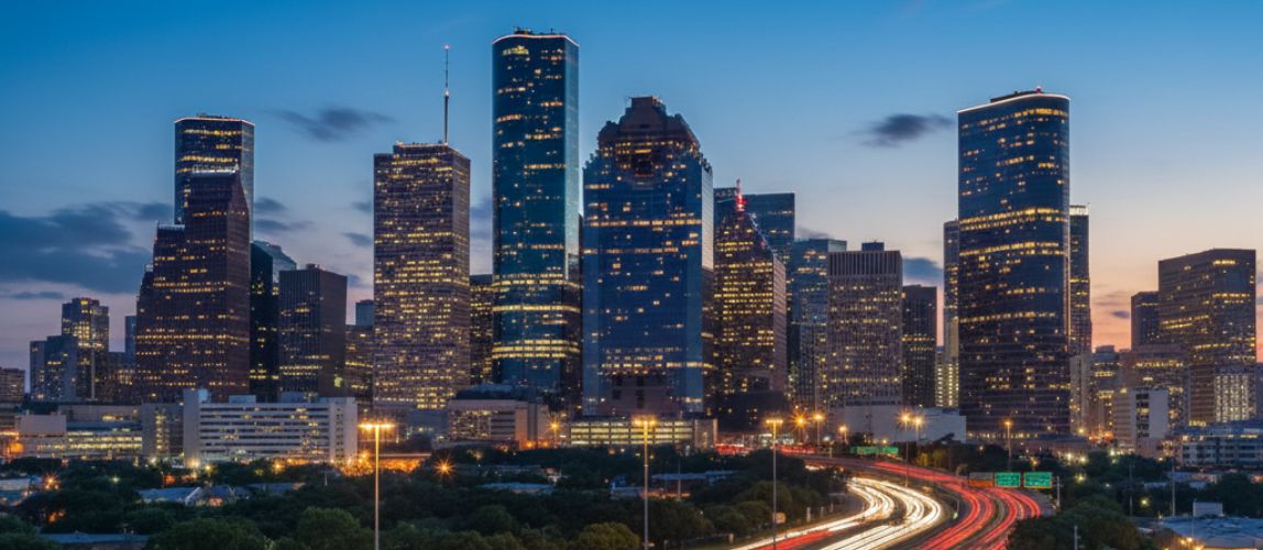 Image of Houston where Foriu offers at home hair and makeup services